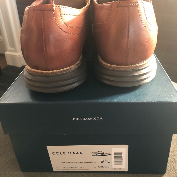Cole Haan Shortwing 9.5 (Woodbury Leather / Java) - Picture 7 of 8